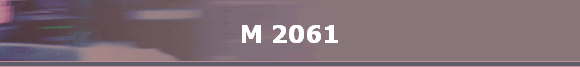 M 2061 M 2061